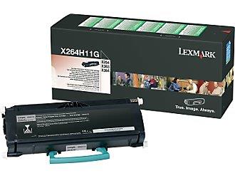 771228 Lexmark X264H11G Toner LEXMARK X264H11G 9K sort til X264, X363, X364